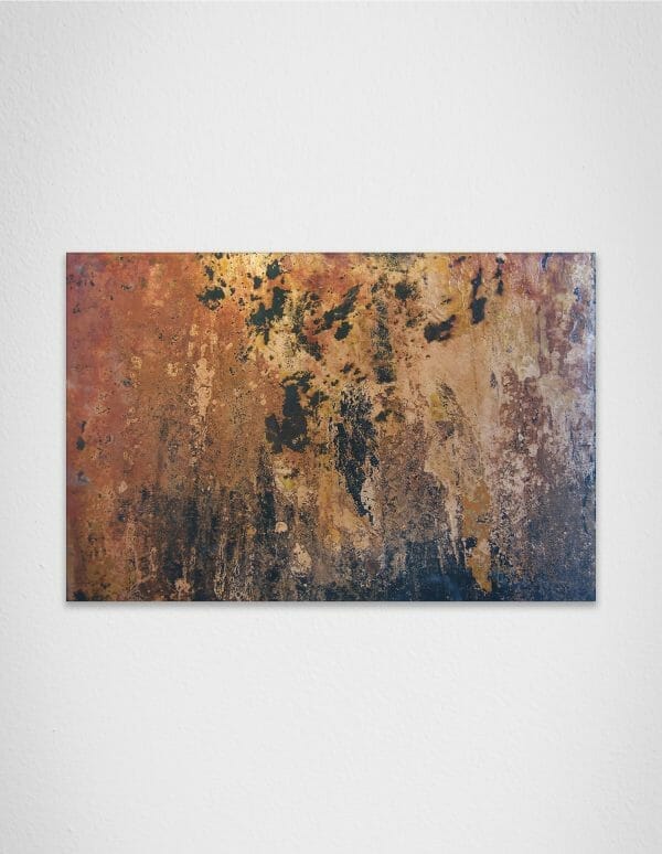 painting mockup Rosanna Marmont Copper Abstract Water scaled 1