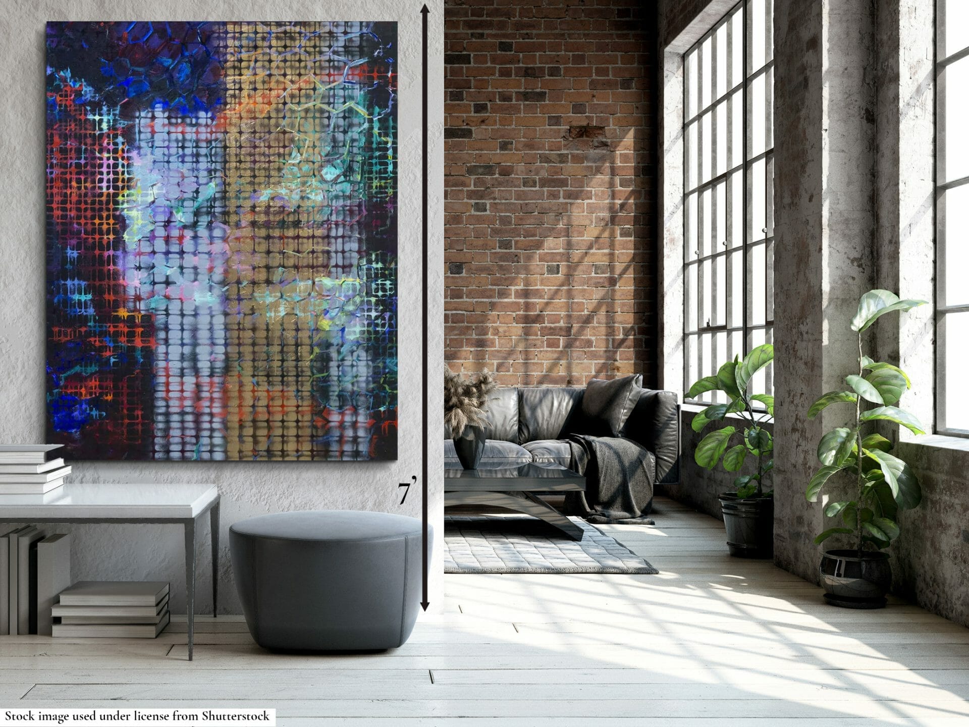 painting interior mockup