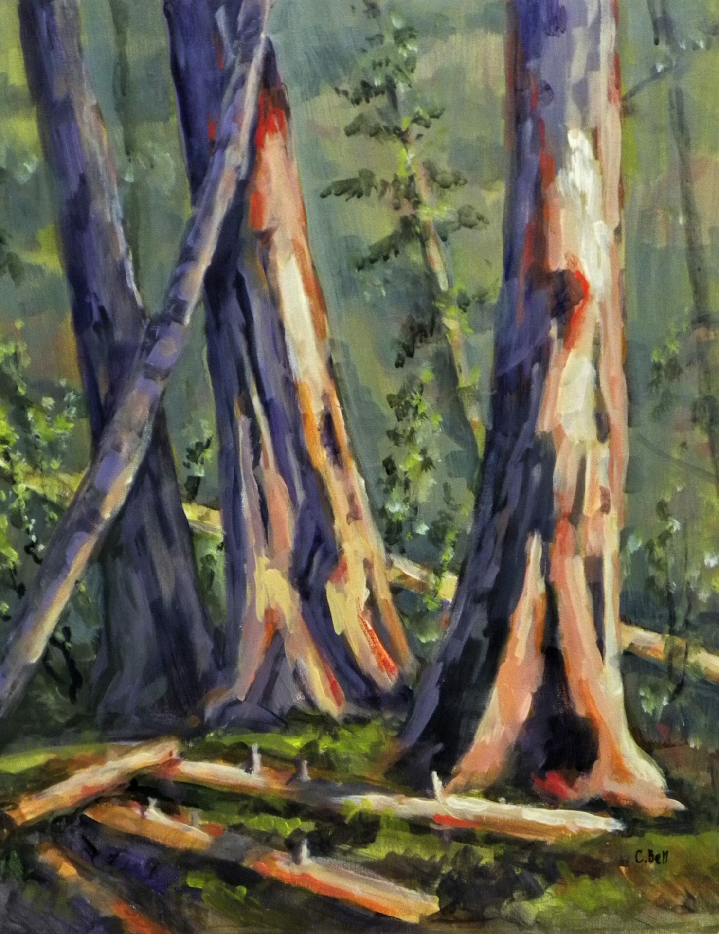 growing-old-together-colin-bell-artmatch-4 painting image