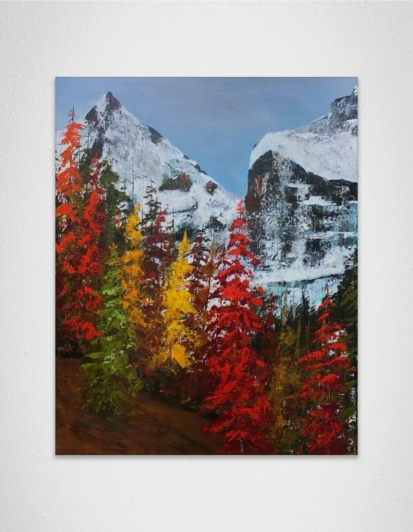 Autumn Glory Lynn Cameron ArtMatch scaled painting mockup