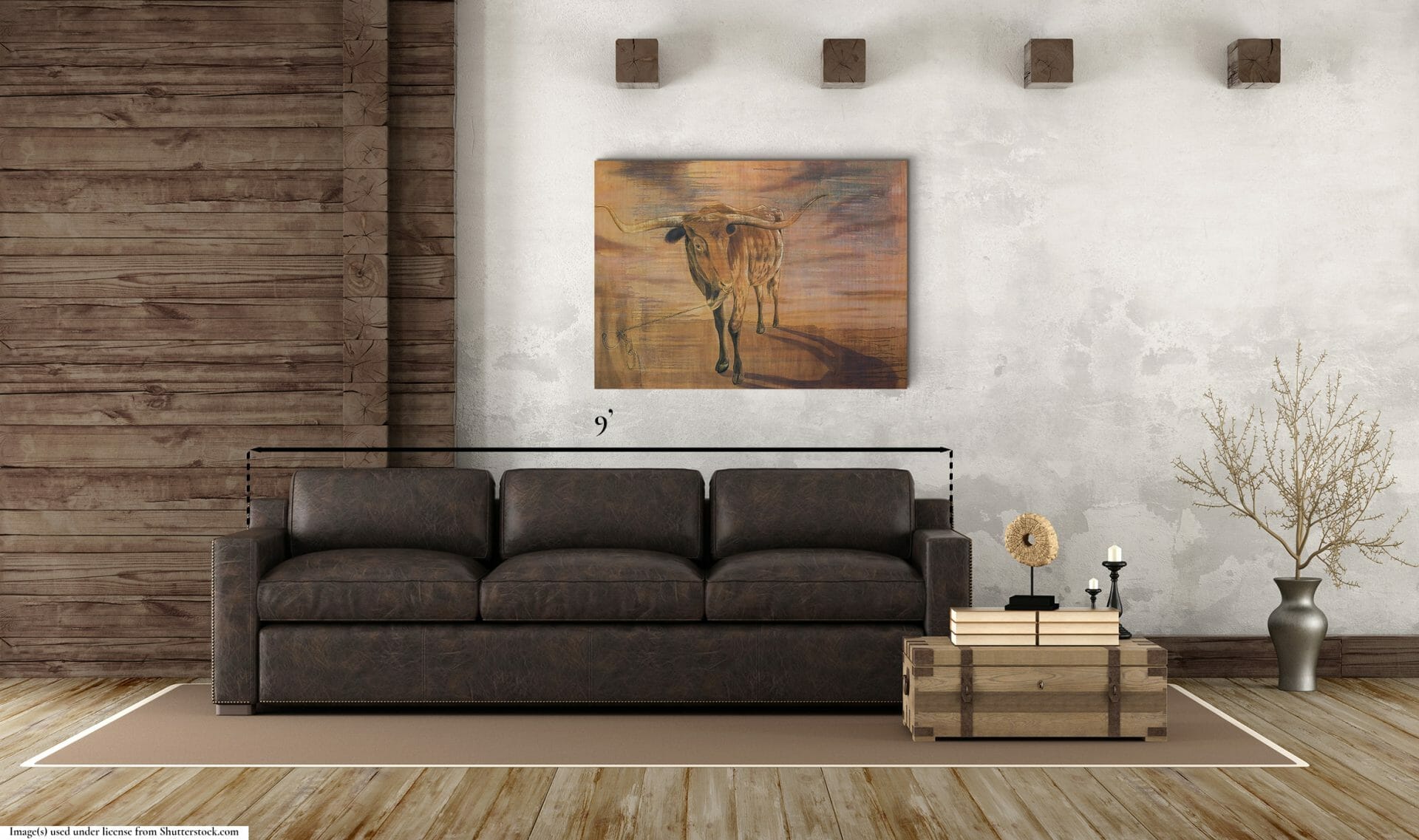 painting interior mockup