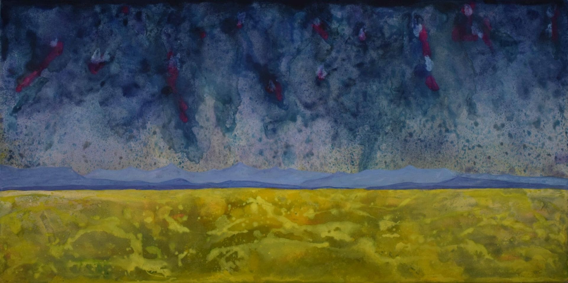 Prairie Energies - Canadian Original Artwork For Sale by Eleanor Boyden - Calgary, AB Local Artist - Abstract