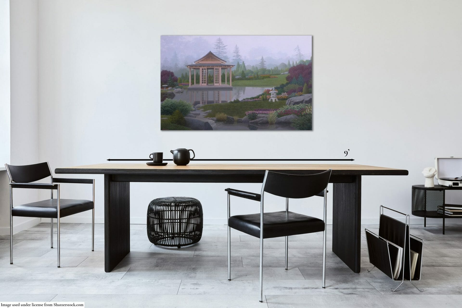 painting interior mockup