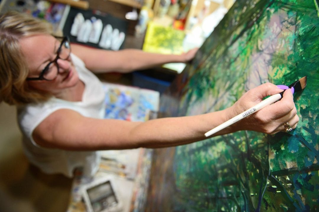 sheila-schaetzle-artist-in-action sheila schaetzle artist in action