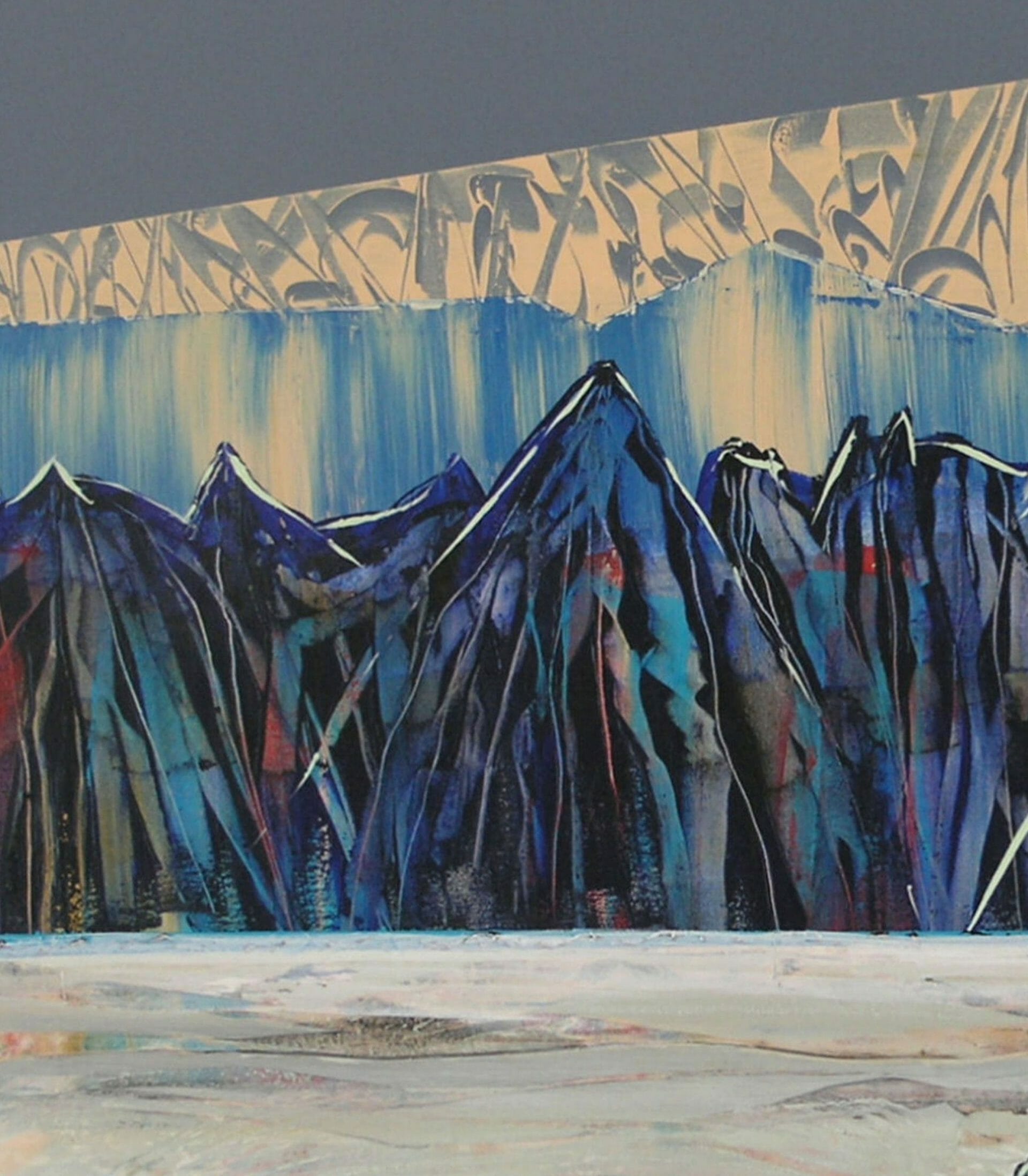 painting close-up