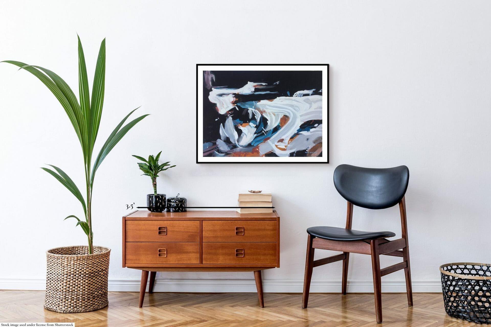 painting interior mockup