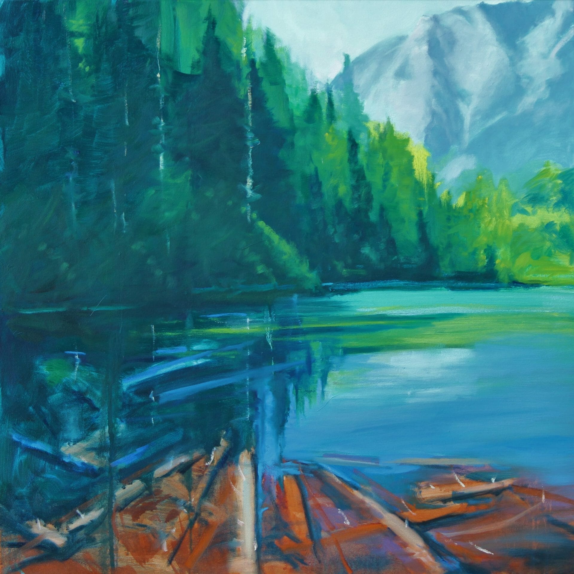 Mountain Lake ArtMatch Online Gallery